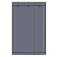 thumbnail image 5 of UWR-Nite Closet Organizer, Wardrobe Portable Clothes Closet Shelves with Non-Woven Fabric Waterproof Sturdy Storage Organizer Bedroom Hanging Wardrobe Closet, 5 of 8