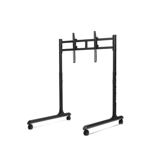 Round Tube Freestanding Single Monitor Stand [NLR-R010]