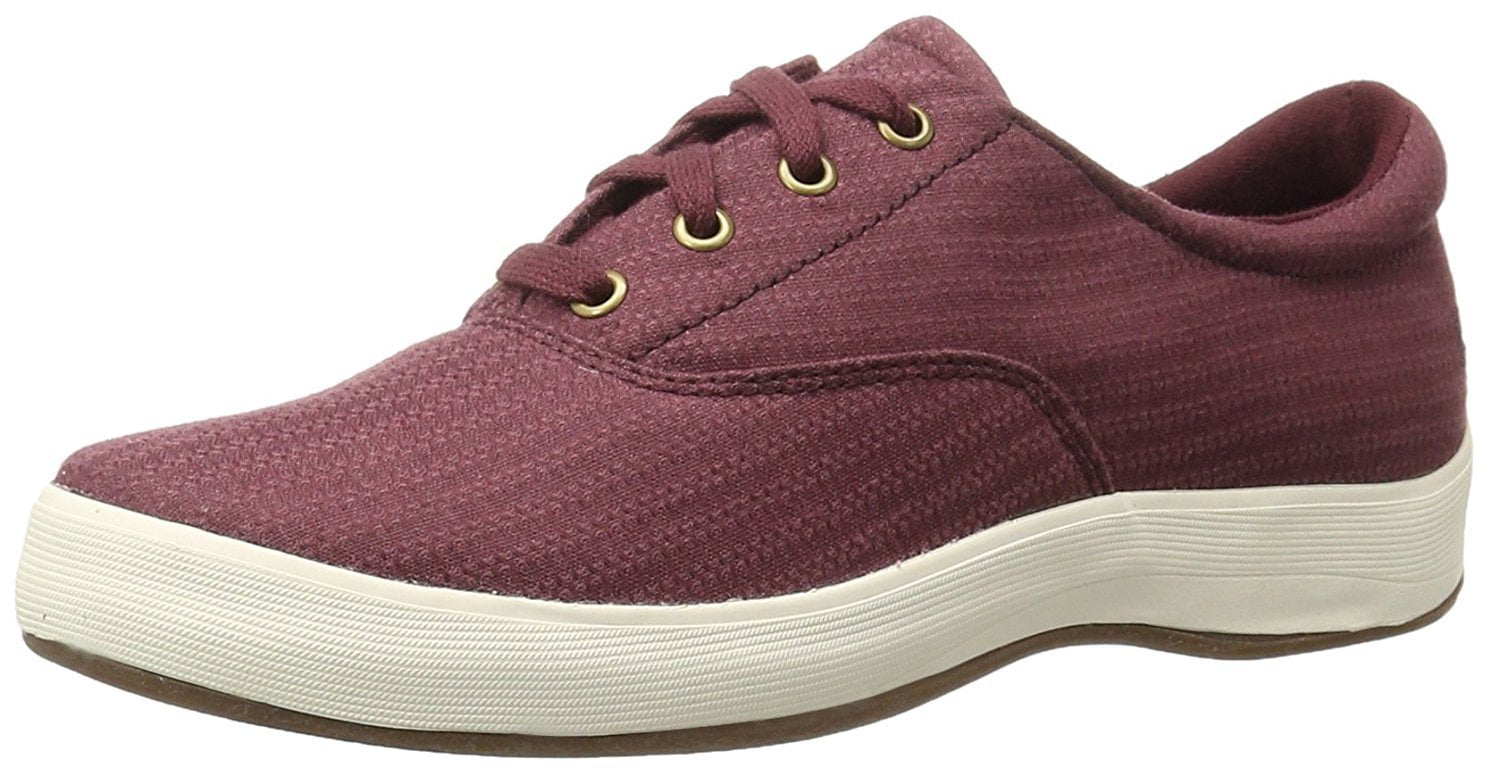 Women's Janey Fashion Sneaker, Burgundy, 5.5 W US
