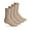 Khaki2, variant on Carolina Ultimate Mens Womens Socks, Non-Binding Cotton Dress Crew Socks, 4 Pairs