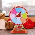 thumbnail image 3 of OULII Roue de Prix Multicolore pour Fête Plastique Rotatif Accessoire de Jeu Réutilisable Design DIY 1 Ensemble, 3 of 8