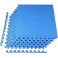 thumbnail image 1 of Puzzle Exercise Mat with EVA Foam Interlocking Tiles for MMA Exercise Gymnastics and Home Gym Protective Flooring Thick Square Feet, 1 of 7