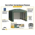 thumbnail image 5 of Sheltertube Wind And Snow-Load Rated Garage, 10X14X8 Green, 5 of 12