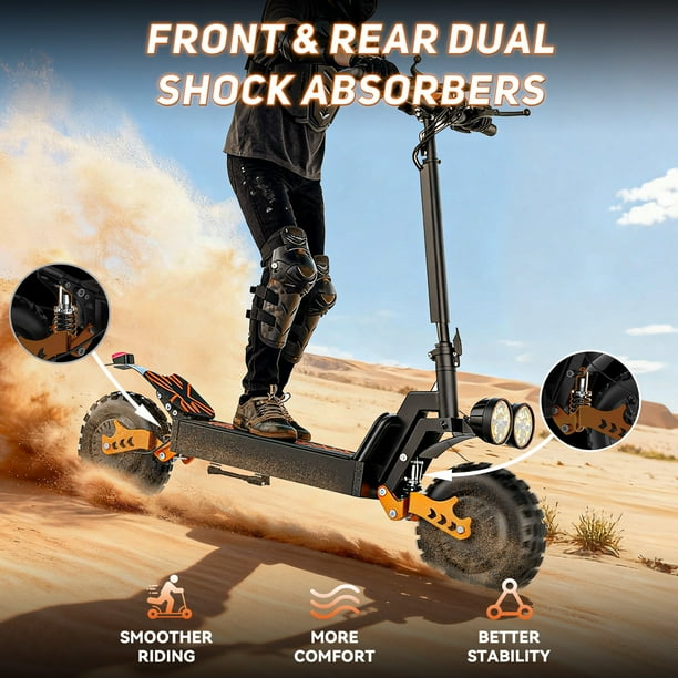 AZHAR GT28 3000W Electric Scooter for Adults,Top Speed 35MPH Fast