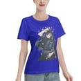 thumbnail image 2 of T-Shirt Basique à Manches Courtes pour Femmes Demon Slayer : Shitou Wuichiro, 2 of 6
