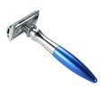 thumbnail image 3 of Double Edge Safety Razor Butterfly Open Mens Shaving Razor Classic Manual Shaver for Men Face, 3 of 8