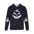 thumbnail image 3 of Blusa con capucha de manga larga para hombre, moda para el Día de Todos los Santos, estampado de fantasmas, sudadera con capucha y cordón para el tiempo libre, sudadera con capucha para hombre, blusa, 3 of 3