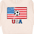thumbnail image 3 of Inktastic USA Soccer Toddler Sweatshirt, 3 of 4