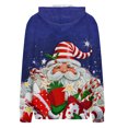 thumbnail image 5 of Chandail de Noël à Capuche pour Femmes en Liquidation Mode Imprimé Chandail Manches Longues Blouse Chandail en Molleton, 5 of 5