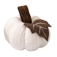 thumbnail image 3 of Calabazas Ganchillo Adorno Calabaza Punto para Acción Gracias () Blanco, 3 of 4