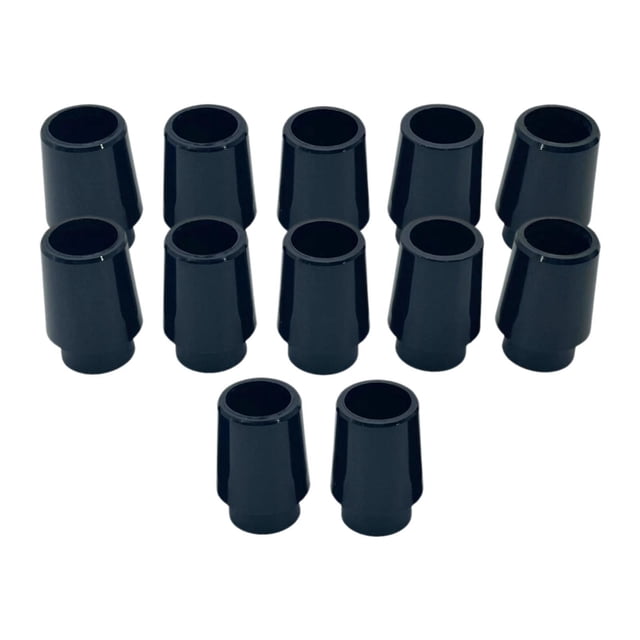 12x Golf Ferrules Ferrule Reemplazo de ferrules de reemplazo de clubes de golf Cubiertas de piezas de reparación de clubes de golf portátiles Ferrules 0.370