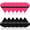 Black, Rose Red, variant on 12 Pieces Powder Puff Triangle Face Makeup Cosmetic for Loose Powder Soft Body Washable Reusable Foundation Sponge Mineral Wet Dry Makeup Tool(Black, Small)
