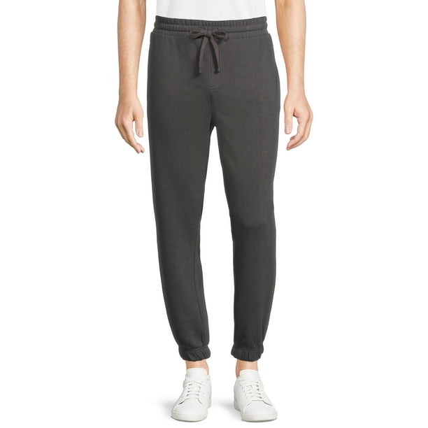 No Boundaries Men's and Big Men's Fleece Jogger Pants, Sizes up to 5XL