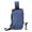 Blue, variant on Nieyigj Camera Bag High Density Canvas Waterproof Large Capacity Widened Shoulder Belt Password Lock Bag for Travel, Black (13.78 in / 35 cm)
