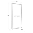 thumbnail image 2 of Regina Andrew 21-1049STL Gunner 28"W X 60"H Rectangular Flat Stainless Steel Framed Accent, 2 of 7