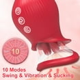thumbnail image 6 of XBONP Rose Vibrator for Women Clitoris Stimulator Rose Sucking Vibrator Sex Toys Goods for Ladies Adults, 6 of 6