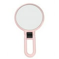 thumbnail image 2 of Double Sided Pedestal Mirror Stand - Vanity Round Mirror with 1x and 5X Magnification, 2 of 4