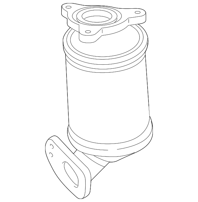Genuine OE GM Catalytic Converter 12627204