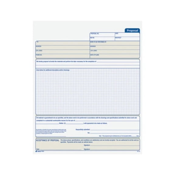 Adams® Proposal Form Book