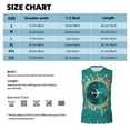 thumbnail image 6 of Daiia Around The Planet Printed Men's Tank Tops,Casual Soft Sleeveless Gym Muscle Shirts Bodybuilding Tee-XX-Large, 6 of 8