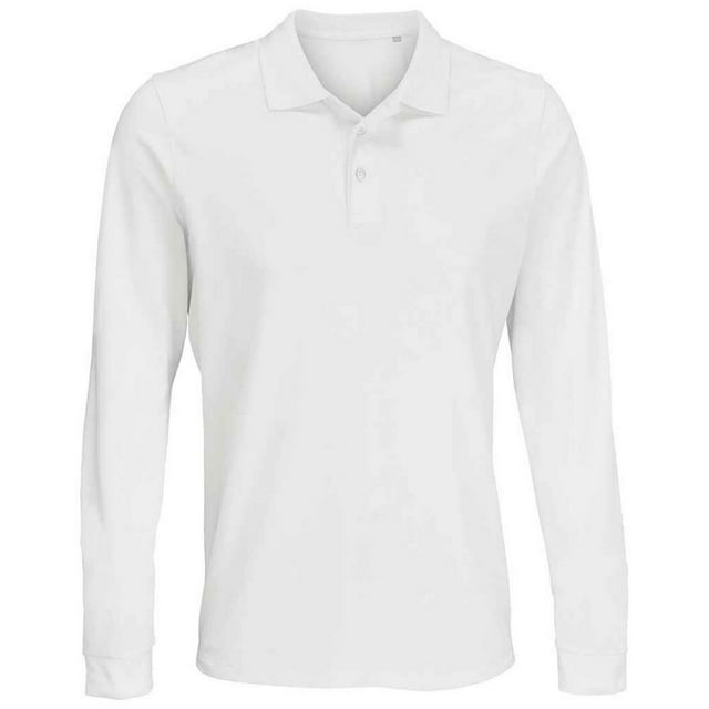 SOLS Adult Prime Pique Long-Sleeved Polo Shirt
