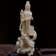thumbnail image 4 of Estatua de Guan Yin, decoración de Feng Shui, regalo para la entrada de la sala de estar, centro de mesa, 4 of 8