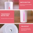 thumbnail image 4 of Naiovety Humidificador TureClos, rociador de niebla USB de 230ml, difusor de Aroma de aire portátil para coche para oficina en casa Humidificadores rosa Naiovety HA005086-04, 4 of 6