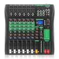 thumbnail image 1 of Mezclador de audio MIZISNR DJ profesional de 6 canales con Bluetooth, 1 of 9