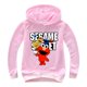 thumbnail image 1 of Ropa para niños, Sudadera con capucha y dibujo de Elmo de Barrio Sésamo para niñas, camisetas de manga larga para niños, pulóver, abrigo para bebé, chándales 11T Gao Jinjia LED, 1 of 2