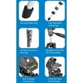 thumbnail image 6 of Professional 50" Inch Lightweight Portable Camera Tripod Stand with Carrying Bag for All DSLR Cameras and Camcorders, 6 of 9