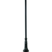 Outdoor Post In Victorian Style 13 Inches Wide By 96 Inches High Z-Lite 518P-Bk
