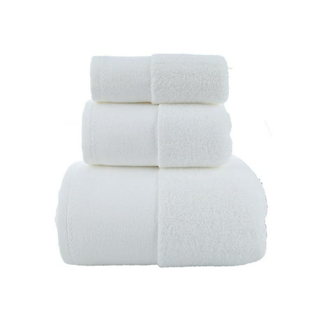 

SUANMAY Home Square Towel Bath Towel Soft And Comfortable Towel High Performance Bath Towel Set Suitable For Children And Adults White