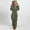 03 Army Green, variant on Weiqiqre Rompers for Women Fleece Onesies Pajamas Jumpsuit Warm Sherpa Romper Sleepwear One Piece Zipper Hooded Playsuit Loungewear