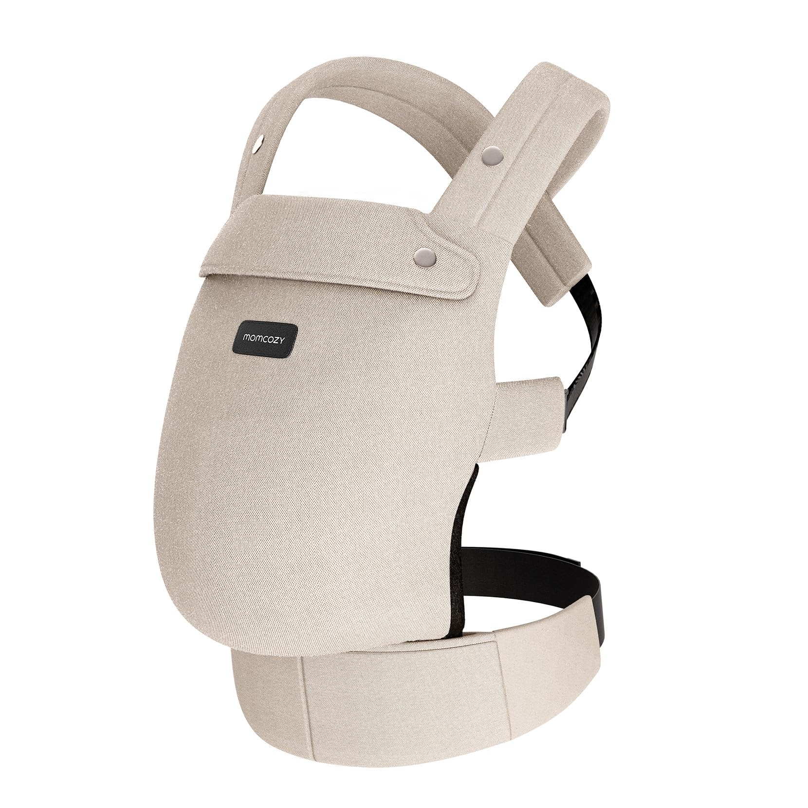 Momcozy Baby Carrier, Ergonomic Infant Carrier Backpack, Breathable Front Back Carrying Wrap Seat for Newborn Toddlers 7-44lbs, Khaki