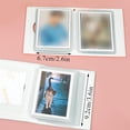 thumbnail image 2 of Álbum de fotos con colgante Gloria razón de amor Estuche para tarjetas de identificación Fotografías Bolsa de almacenamiento Azul, 2 of 9