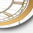 thumbnail image 3 of Designart 'Elegance Glam Paris Diva Iii Glam Wall Clock, 3 of 4