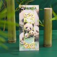 thumbnail image 1 of Exquisite Panda Metal Bookmark Hollow Student Stationery Chinese Style Chengdu Commemorative Gift, 1 of 4