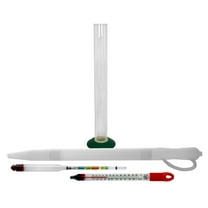 Thermometer and Hydrometer Test Kit for Home Brewing