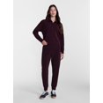 thumbnail image 3 of Avia Women's and Women's Plus Quarter-Zip ScubaKnit Pullover, Sizes XS-4X, 3 of 6