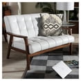 thumbnail image 3 of Ox Bay Ranch Indoor Throw Pillow, Ivory / Black, 20 in. Square, Count per Pack 1, 3 of 4
