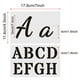 thumbnail image 2 of Juego de plantillas de letras bonitas BEMS-40 piezas Compatible con niños - Plantilla de arte de plástico reutilizable, 2 of 4