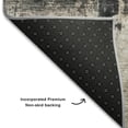 thumbnail image 6 of Dalyn Rugs Premium Machine Washable Mayfield AMF1215 Taupe 1'8" x 2'6" Rug, 6 of 6