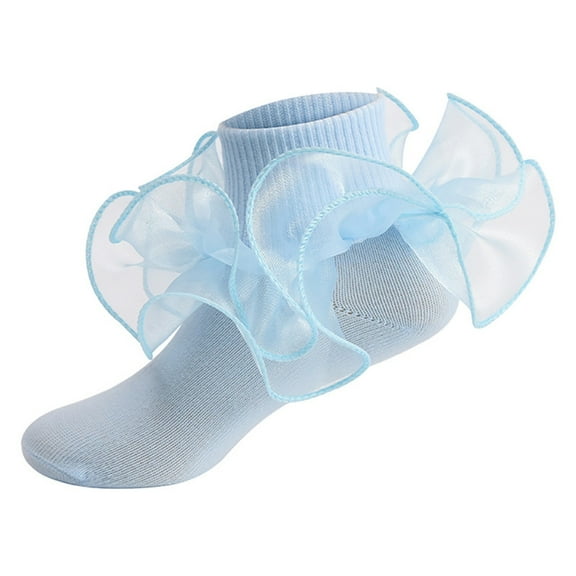 Socks Compression Socks For Women Casual With Lace Ruffles Ankle Dance For Cute Baby Frilly en For