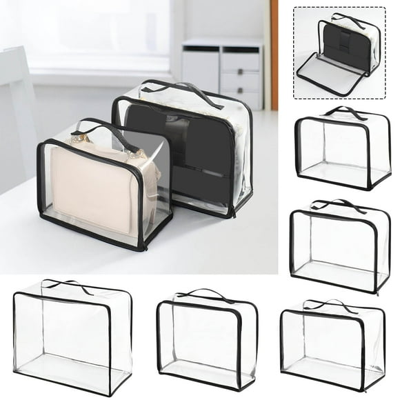 Vaidha Transparent Large Capacity Bag Storage Bag, Visual Bag Organizing Bag, Three-dimensional Storage Bag