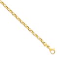 thumbnail image 2 of 14k Yellow Gold 7.5in 7.5in 4.5mm Polished Fancy Link Bracelet, 2 of 4
