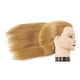 thumbnail image 3 of Cabeza de entrenamiento con forma de cabeza de maniquí, 100% cabello humano, 50-55 cm, color rubio, 3 of 6