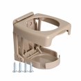 thumbnail image 2 of Speravity Portavasos plegable para coche, soporte ajustable para vaso de agua extraíble para vehículo, soporte portátil para botella de bebida, Automoción decorativa y accesorios beige Speravity VI000129-02, 2 of 6