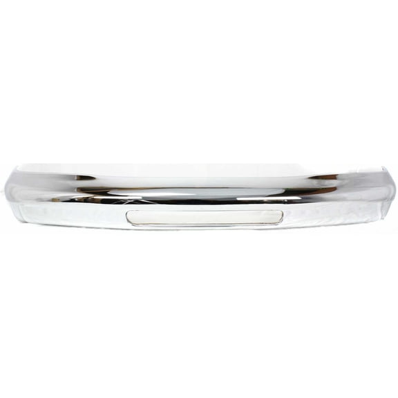 Bumper Compatible with Ford Econoline Van 1992-2007 Chrome