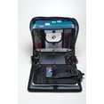 thumbnail image 5 of Case It 2" Dual D-Ring Zipper Backpack Binder, Red, 4" capacity, DUAL-301-BB, 5 of 8