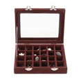 thumbnail image 2 of 20CMX15CMX4.5CM Caja de almacenamiento de joyería de café-24 rejillas Adepaton 2035277-2, 2 of 8